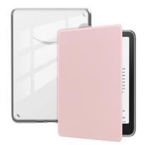 Suderinamas su Amazon Kindle 2024 paperwhite 11-os kartos Akrilinis Skaidrus Kietas Dėklas nuo Smūgių Amazon paperwhite 12-os kartos kindle 5 6.8inch rožinė