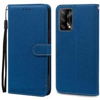 OPPO A74 dėklas Telefono dėklas Silikoninė piniginės dangtelis OPPO A74 5G 4G dėklui CPH2219 CPH2197 OPPOA74 A 74 Odinis atverčiamas dėklas Fundas For OPPO A74 5G tamsiai mėlyna spalva