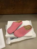 Baotou Birkenstock puspadžiai moteriški 2025 m. rudens naujiena retro Mori universalūs karvės odos platforminiai tinginiai batai 39 brown