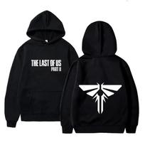 The Last of Us Part 2 Hoodies Vyrams Moterims Su Gobtuvu Megztinis Palaidinė Vyriškas Moteriškas Studentas Hip Hop Hoddie Megztiniai S black