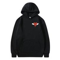 Kanye West Širdgėlos Gobtuvai Hip Hop Vintažiniai Vyriški Moteriški Aukštos Kokybės Ilgomis Rankovėmis Megztiniai Laisvalaikio Vintažinis Gobtuvas Gatvės Stilius Y2K 2XL black