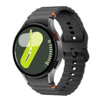 Originali silikoninė apyrankė skirta Samsung Galaxy Watch 7 FE 6 4 Classic 5 pro 44mm 40mm 43mm 47mm 45mm apyrankė Galaxy Watch6 7 dirželis Galaxy watch 7 44mm gray