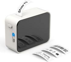 P15 „Bluetooth“ kainų etikečių spausdintuvas, grynai baltas, 1 ritinėlis, EN versija