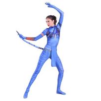 Avataras 2 Vandens kelias Vaikų Helovino kombinezonas Cosplay kostiumas 160 cm blue