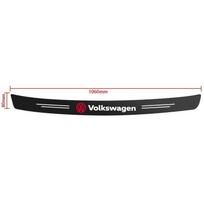 „Volkswagen VW“ automobilio galinio buferio apsaugos lipdukas, anglies pluošto automobilio bagažinės apsaugos aksesuaras, skirtas „Volkswagen Golf Passat Scir“ black