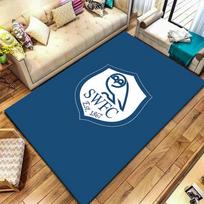 2026 Naujas Sheffield Wednesday futbolo klubo kilimas svetainei, miegamajam, namų sofos dekoravimui, vaikų žaidimams, neslystantis grindų kilimėlis H8 40x60cm( 15x23in ) white