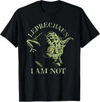Star Wars Yoda Leprechaun I Am Not St. Patrick's Day T-Shirt 2XL beige
