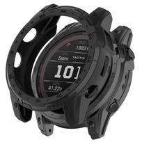 Minkštas silikoninis TPU dėklas, skirtas Garmin Fenix 7X Pro 6X 5X Tactix 7 Pro Fenix 7 6 5 Enduro 2 Skaidrus dėklas, skirtas Garmin Tactix 7 Tactix 7 juoda