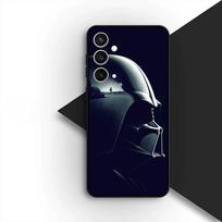 Yodas Žvaigždžių Karai j-Jedis Vader Telefonų dėklas Samsung Galaxy S25 S24 S23 FE Ultra Plus S7 Edge S25+ S23+ A56 5G Galaxy S25+ black