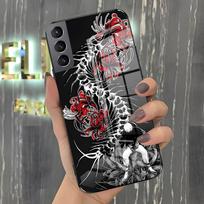 Anime T-Tokyo Ghoul telefono dėklas, skirtas Samsung A25 A13 A33 5G A54 A36 A35 A56 A52 A14, atsparus smūgiams stiklinis dangtelis Samsung A35