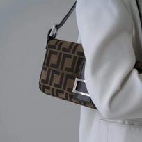 Kreminė Bagetės Rankinė Medžio Pasta Žievė Vintažinė Pažasties Rankinė Nešiojama Ant Peties Crossbody Rankinė Ruda Drobė Atsitiktinė Rankinė Rankinė black