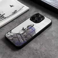 Dark Souls dėklas telefonui IPhone 17 15 Pro Max 12 16 14 Plus 11 13 Pro X XR XS 7 8 Plus SE Stiklinis dangtelis iPhone 17Pro gray