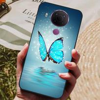 Nokia 5.4 dėklas Minkštas silikoninis TPU telefono galinis dangtelis Nokia 5.4 dėklams Buferis Nokia 5.4 Nokia5.4 Fundas Coque Korpusas Nokia 5.4 gray