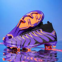 Men Match Football Boots Sport Training Long Spikes Fg/Tf Boys Cleats Outdoor Soccer Shoes Non Slip Indoor Futsal Comfortable 37