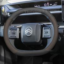 Odinis automobilio vairo užvalkalas Citroen C3 Hybrid e C3 2023 2024 2025 Neslystantis Auto interjero Citroen e C3 Aksesuarai 2025 gray