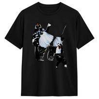 Michael Jackson King Of Pop Moonwalk Men's T Shirt  Funny Tees Short Sleeve Crewneck T-Shirts 100% Cotton Printing Tops 5XL įvairiaspalvis