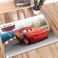 Cars Lightning McQueen Rug Carpet for Home Living Room Bedroom Children Play Mat Sofa Doormat Decor,Kids Rug Anti Slip Floor Mat 40x60cm (16x24in) white