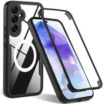 360 Full Coverage Screen Protector Case for Samsung Galaxy A57/37/27/17/07 A56/36/26/16/06 A55/35/25/15 Anti Drop Magnetic Cover For SamsungA05S