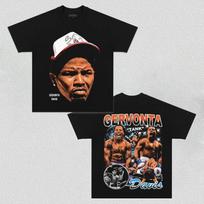 COMBATWEAR GERVONTA DAVIS TEE, Unisex Boxing Shirt, UFC Graphic Tee T-Shirt M brown