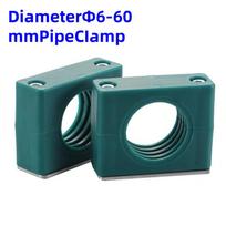 5PCS 6/8/10/12/14/16/18/20/22/25/27/28/30/32/35/40/45/50/55/60mm Diameter Pipe Bolted Plastic Clips Pipe Clamp Tube Fastener Kit Diameter 6mm Pipe white
