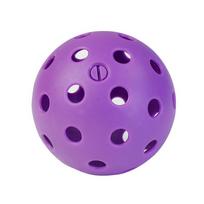 74 mm 40 skylių švytintis piklbolas patvarus daugiaspalvis elastingas senjorų tenisas švytintis tamsoje PE kamuoliukas patalpų lauko purple