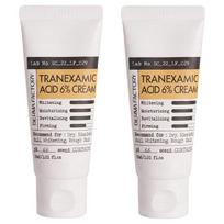 DERMA FACTORY Traneksamo rūgšties 6% kremas 30 ml  (3 Parinktys) # 30ml x 2pcs beige