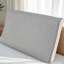 Ledinio šilko latekso pagalvės užvalkalas 40cmx60cm Vasaros suaugusiems 35x55 Vaikams Ledinio pupelės atminties putų pagalvės užvalkalas 30x50 Lovos reikmenys 40x60cm gray