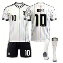 27 Japonija išvykos Nr.. 7 Kaoru Mikasa marškinėliai 8 Takumi Minamino 20 Takei Kubo futbolo uniformos rinkinys 26