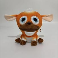 Dark Pals Binky Drinky Pliušinis Monstras Kimštas Žaislas Animacinis Siaubo Žaidimo Veikėjas Lėlė Darbalaukio Dekoras Kolekcionuojamas Dovana Žaidimų Gerbėjams Vaikams ir Anime Mėgėjams 20cm oranžinė