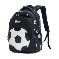 Futbolo sportinis kuprinė Laisvalaikio kuprinė Studento kuprinė Kasdienė kuprinė stovyklai Stora ir patvari kuprinė Dovana 40x29x19cm black