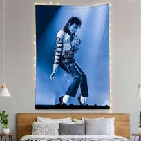 Michaelo Jacksono Vėliavos Sienos Kabinamas Fonas Meno Vėliava Miegamojo Namų Lauko Dekoravimui 74x94cm(29x37in)