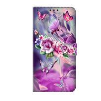Telefono dėklas Samsung Galaxy A55 A35 A34 A33 A32 A31 A16 3D Mielas Dažytas Magnetinis Odinis Atverčiamas Laikiklis Piniginė Mobiliojo Telefono Dėklai Galaxy A32 5G gray
