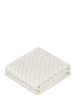 Cam Cam Copenhagen - Muslin Cloth, Printed, 2-Pack - Gots - Caprice - Muslino audiniai - Kreminė spalva