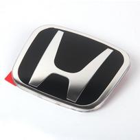 Automobilio priekinės ir galinės emblemos lipdukas priekinėms grotelėms, priedas Honda Civic FIT Accord Prelude CRV 5-osios kartos Mugen City CRZ CRX Jazz HRV Pilot CR1 108mm x 87mm