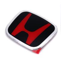 Automobilio priekinės ir galinės emblemos lipdukas priekinėms grotelėms, priedas Honda Civic FIT Accord Prelude CRV 5-osios kartos Mugen City CRZ CRX Jazz HRV Pilot CR1 92mm x 75mm red