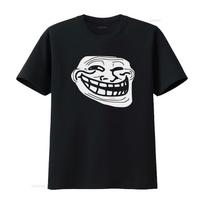 Trolio veido marškinėliai Vintage minkšti vyriški kvėpuojantys unisex šiek tiek universalūs kasdieniai dizainerio drabužiai 4XL white