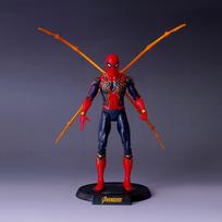 Žmogus-voras veiksmo figūrėlė, šviečiantis sąnarių herojus modelis žaislas, Keršytojų Begalybės karas kolekcinis daiktas vaikams Spider-man with claws 1pcs