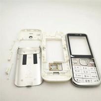 Pilnas korpusas Nokia C5 C5-00 su anglišku klaviatūros išdėstymu white English white