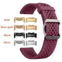 Klasikinė juosta, tinkama Fitbit Charge 6, kvėpuojanti, minkšta silikoninė apyrankė Charge 5/Charge6, sportinė, vandeniui atspari dirželis Correa Connector-Rose gold&Charge 5 6 black