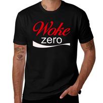 Woke Zero End Wokeness Marškinėliai Darbui Lauke Vyriški Marškinėliai L juoda