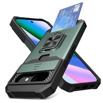 Applicable to Google Pixel 10A card ring push window mobile phone case moto car magnetic protective case Google pixel 8 pro