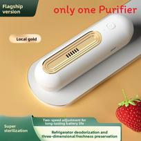 Refrigerator Ozone Deodorizer With Uv Sterilization For Home Use Gold