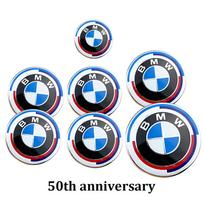 7 vnt. automobilio variklio dangčio priekinės ir galinės bagažinės emblema ženklelis BMW originaliam logotipui visiškai juoda E36 E46 E53 E90 E60 E93 E87 G01 G20 X3 X5 F30 F20 X6 45-74x2-68x4 black