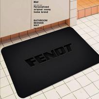 Farming Tractor Fendt Floor Mat Retro Multiple Choice Living Room Kitchen Rug Non-Slip Modern Home Decor 40cm x 60cm