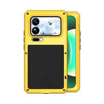 Love Mei Phone Case for Xiaomi 17 Pro Max 15 14 13 11 Silicone Military Grade Metal Protective Case Shock Proof Dust Proof Cover Xiaomi 17 pro geltona