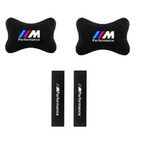 Automobilio galvos atramos kaklo pagalvėlė Sėdynės diržo peties apsauga Interjero aksesuarai BMW M Performance F20 F40 F22 F30 E90 F32 F10 F06 F07