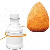 Arancini Maker Sushi įrankis „Pasidaryk pats“ Rankų darbo Bento Ryžių rutuliukų plastikinė forma Namų gamybos itališkas maistas Mėsos kukulių forma Virtuvės reikmenys orange