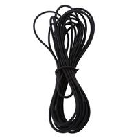 Strong Elastic Shock Cord 5mm Diameter 10M Length Stretch Cord Black/ White Light-weight Elastic Cord Replacement Repair juoda
