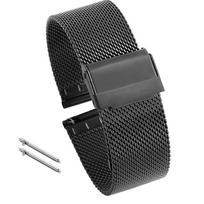 Milanese Loop Watch Band Stainless Steel Strap Replacement Bracelet 12mm 14mm 16mm 18mm 20mm 24mm Belt Quick Release 0.6Mesh 22mm juoda
