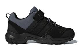 Adidas Terrex Ax2r Cf K Kvėpuojantys žemi vaikiški lauko batai Juodi Pilki Vaikiški BB1930 31 black